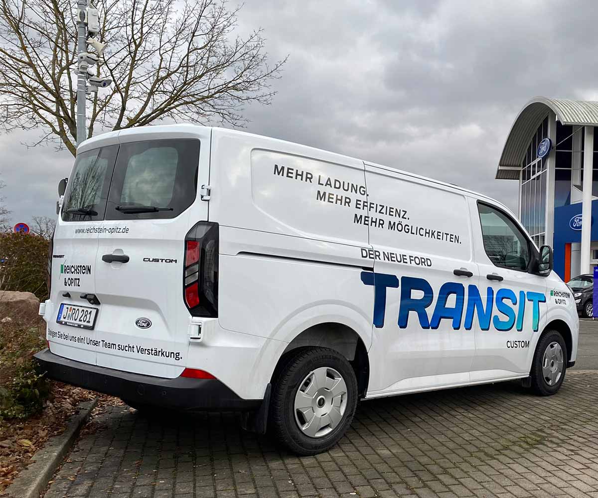 Der neue Ford Transit Custom bei Reichstein & Opitz